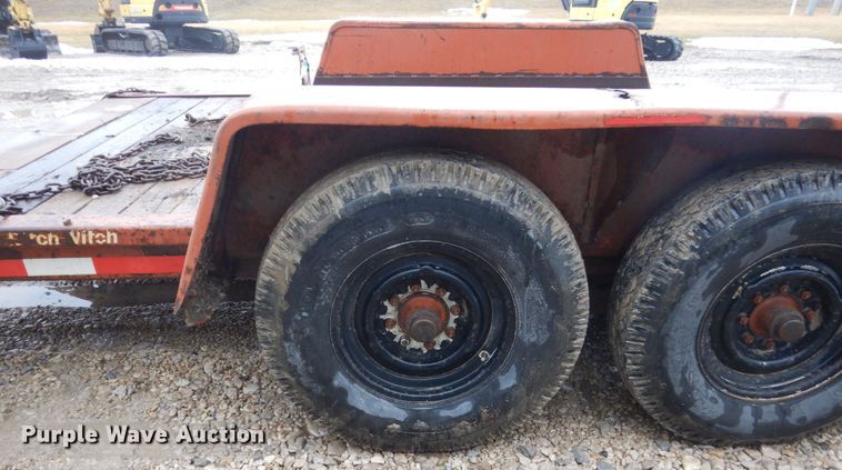 image for item FX9016 Ditch Witch 5110 trencher and trailer