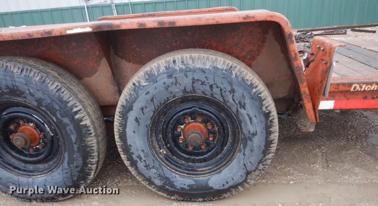 image for item FX9016 Ditch Witch 5110 trencher and trailer