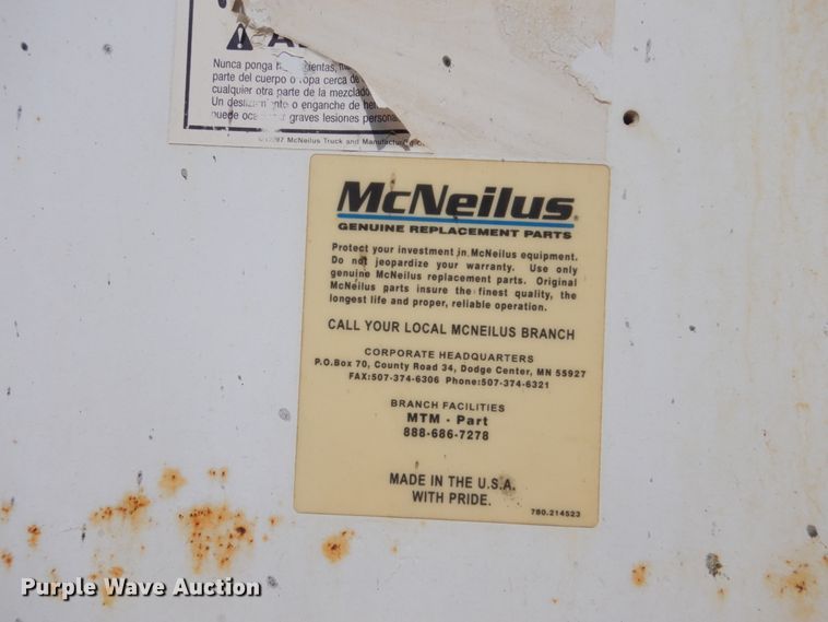 image for item FX9123 1997 Mack RD ready mix truck