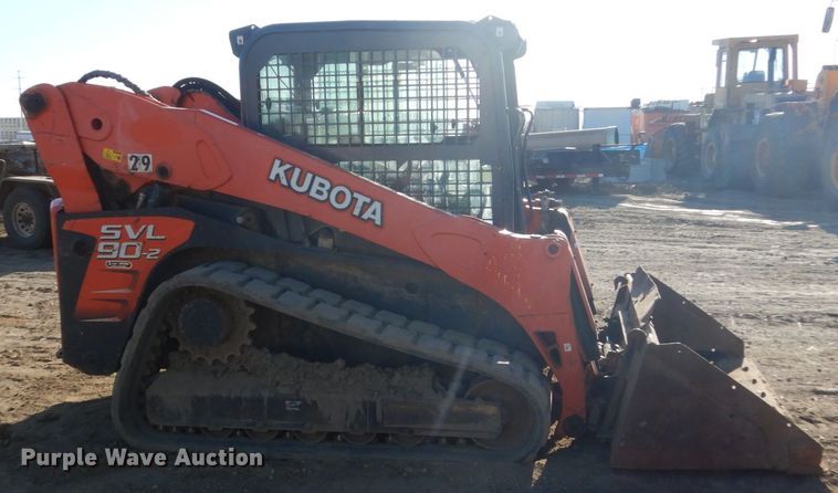 image for item FX9137 Kubota SVL90-2  tracked skid steer loader