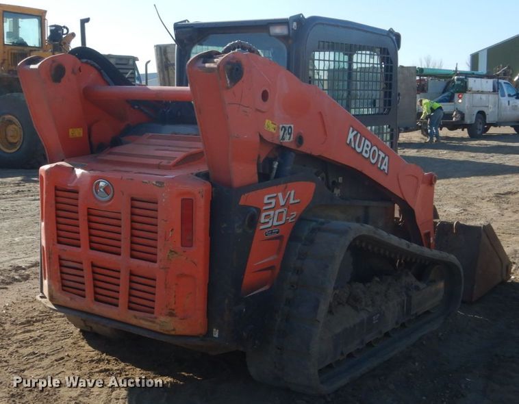image for item FX9137 Kubota SVL90-2  tracked skid steer loader