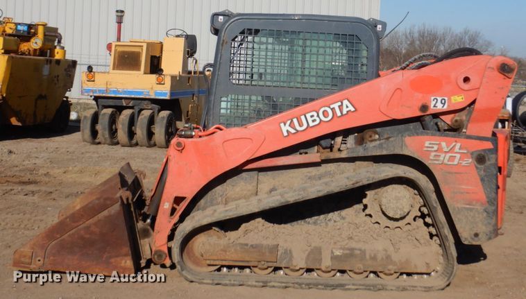 image for item FX9137 Kubota SVL90-2  tracked skid steer loader