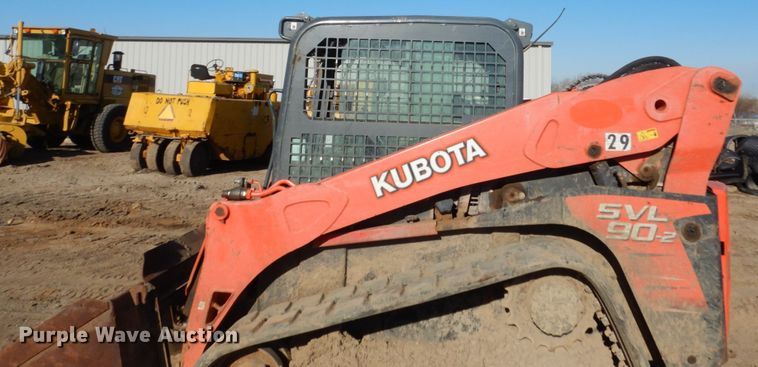 image for item FX9137 Kubota SVL90-2  tracked skid steer loader