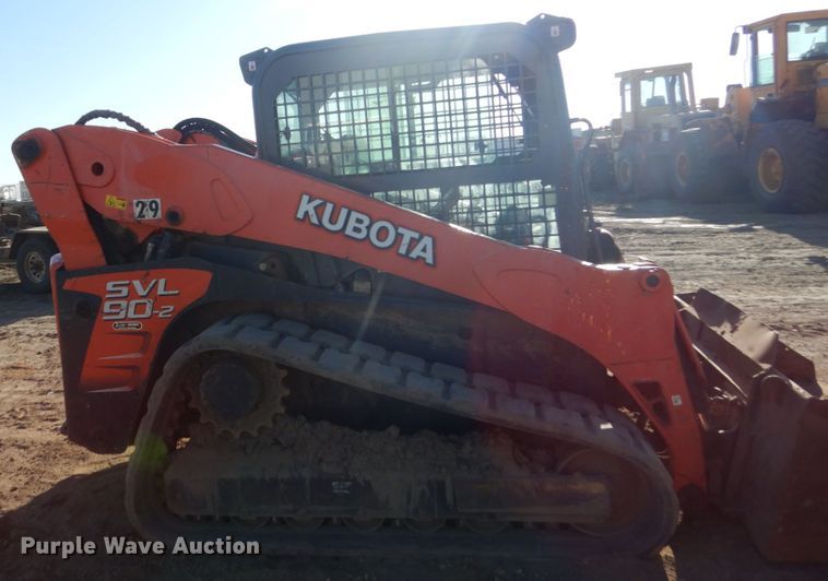 image for item FX9137 Kubota SVL90-2  tracked skid steer loader