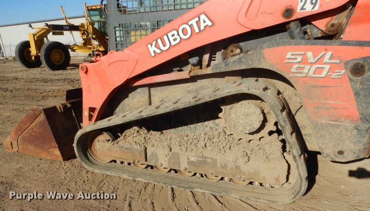 image for item FX9137 Kubota SVL90-2  tracked skid steer loader
