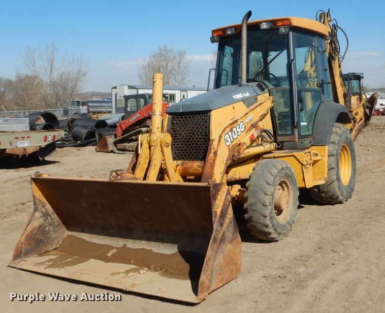 image for item FX9139 2002 John Deere 310G  backhoe