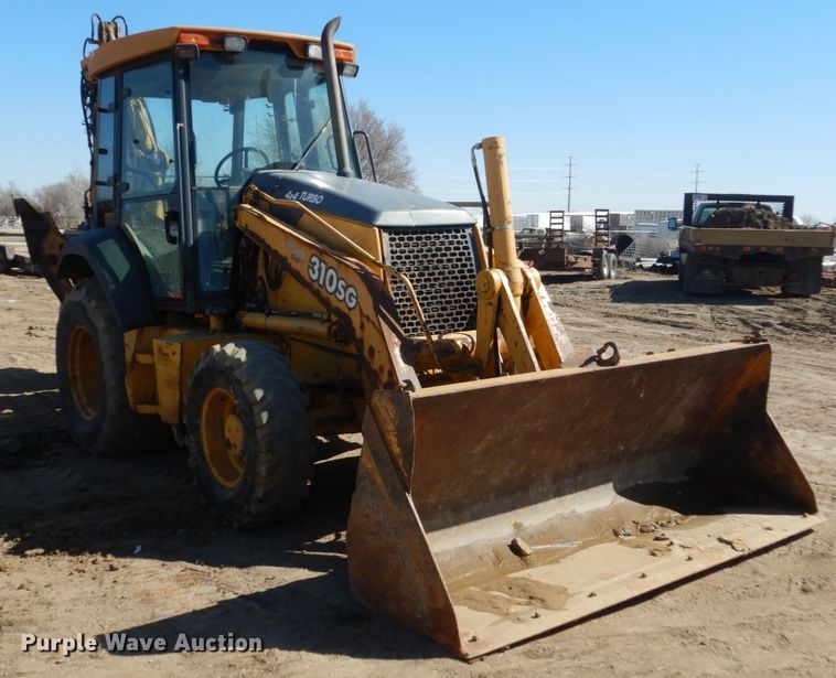 image for item FX9139 2002 John Deere 310G  backhoe