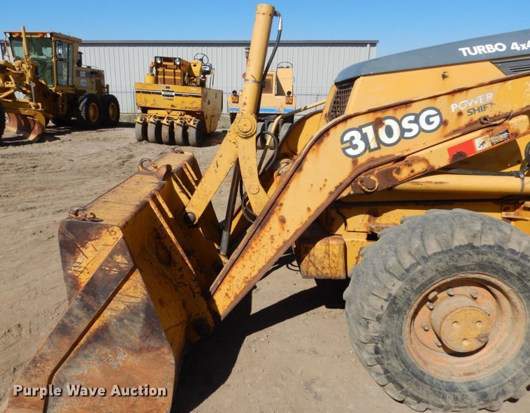 image for item FX9139 2002 John Deere 310G  backhoe