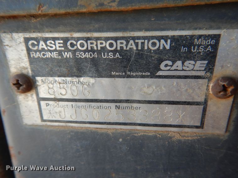 image for item FX9141 1997 Case 850G  crawler dozer