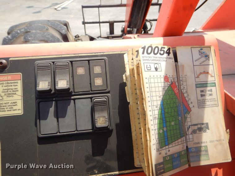 image for item GP9041 2006 Sky Trak 10054  telehandler