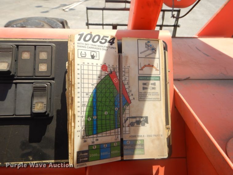 image for item GP9041 2006 Sky Trak 10054  telehandler