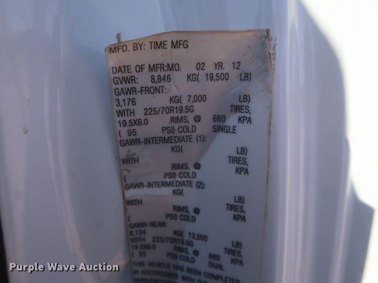 image for item GS9849 2012 Dodge Ram 5500HD bucket truck