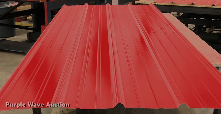 image for item H1366 (60) sheets of metal roofing/siding