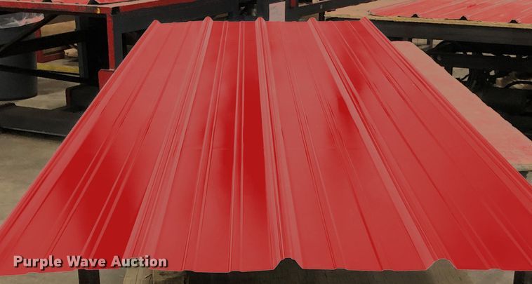image for item H1367 (60) sheets of metal roofing/siding