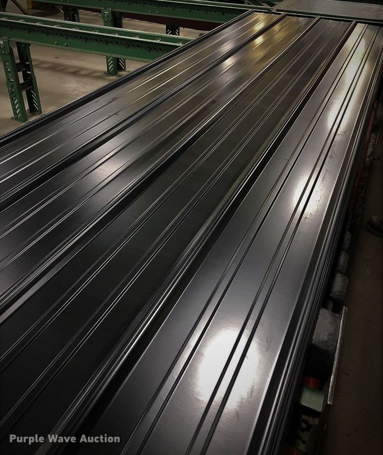 image for item H1370 (60) sheets of metal roofing/siding