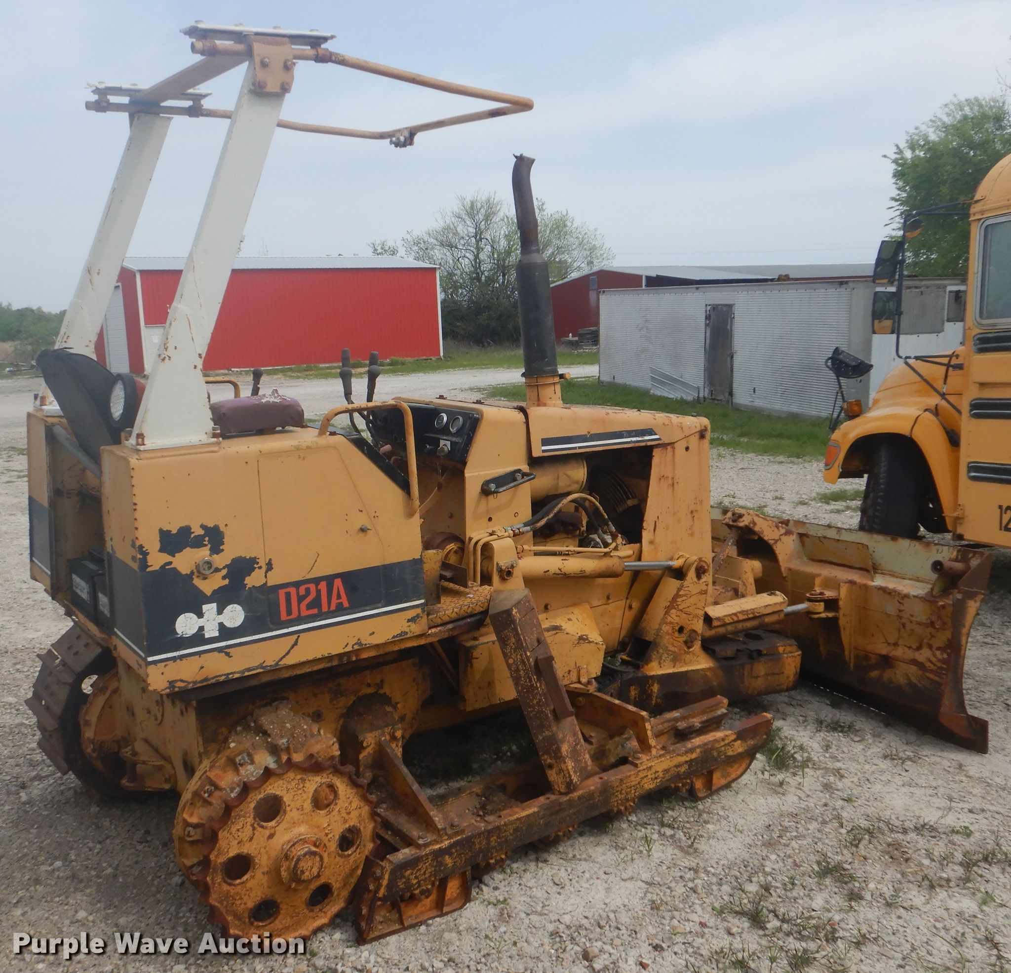 Komatsu D21A6 crawler dozer in Ada, OK Item GY9786 sold Purple Wave