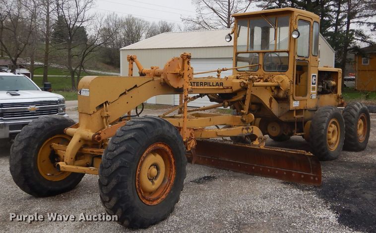 image for item DF3074 1966 Caterpillar 120 rigid frame motor grader