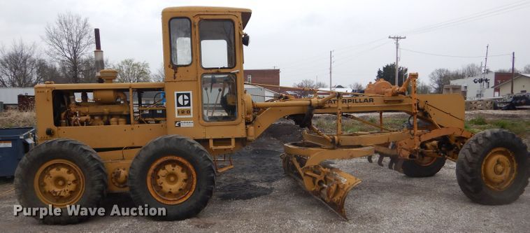 image for item DF3074 1966 Caterpillar 120 rigid frame motor grader
