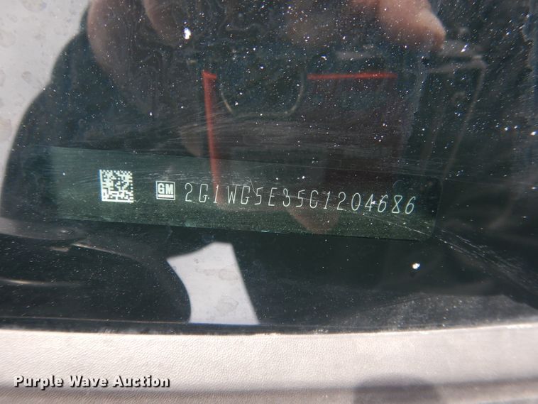 image for item DG5954 2012 Chevrolet Impala LT