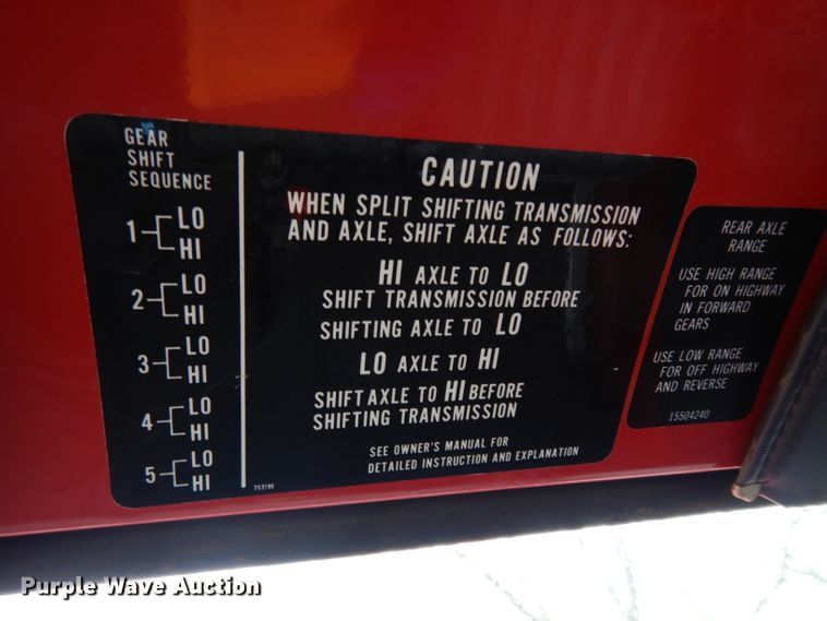 image for item DG6364 1990 Chevrolet C70 pumper fire truck