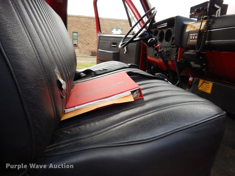 image for item DG6364 1990 Chevrolet C70 pumper fire truck