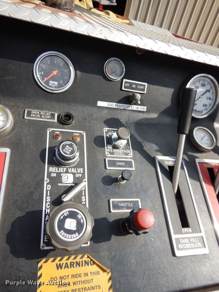 image for item DG6364 1990 Chevrolet C70 pumper fire truck