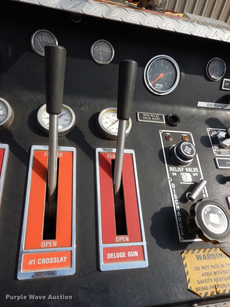 image for item DG6364 1990 Chevrolet C70 pumper fire truck