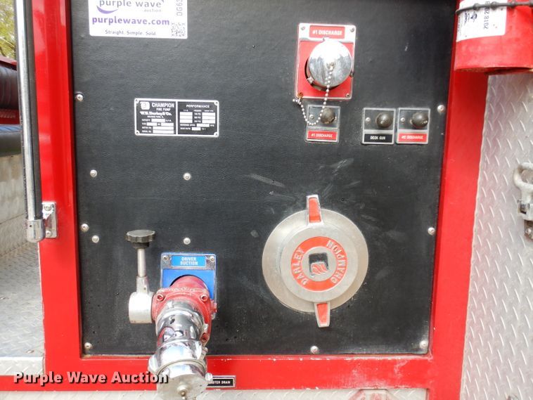 image for item DG6364 1990 Chevrolet C70 pumper fire truck