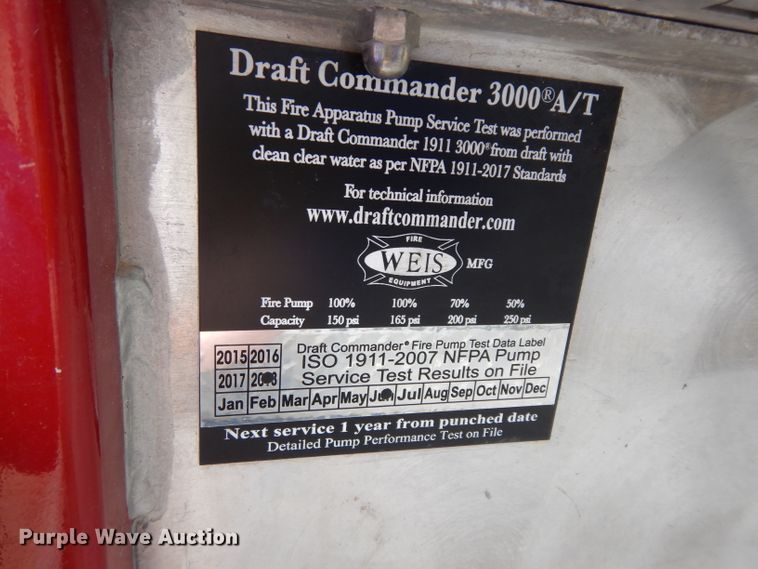 image for item DG6364 1990 Chevrolet C70 pumper fire truck