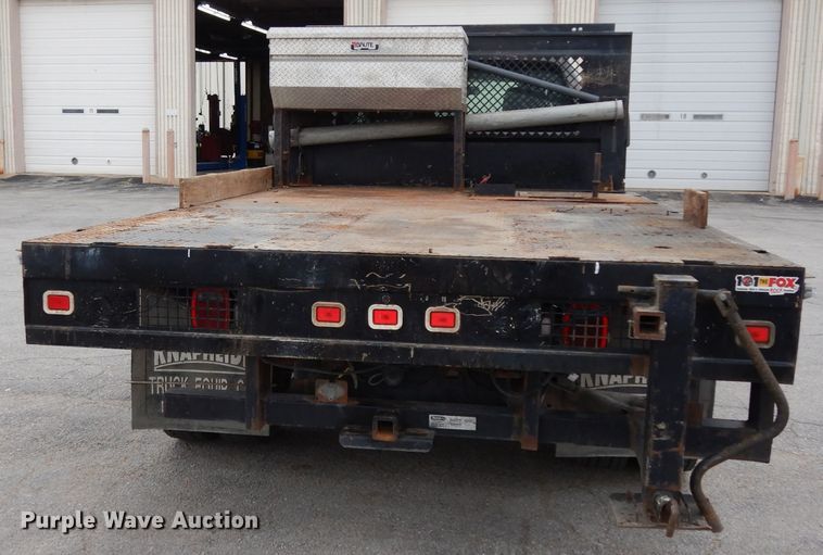 image for item DG6417 2011 Ford F450 Super Duty XL SuperCab flatbed truck