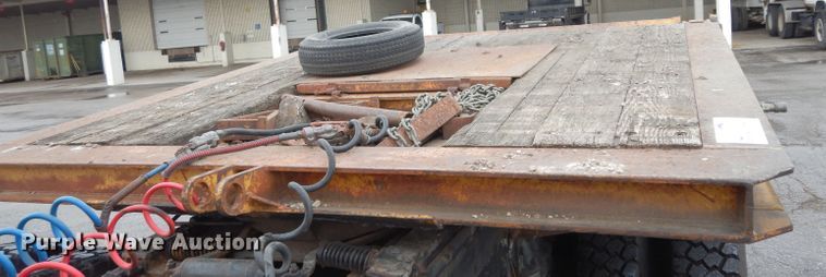 image for item DG6423 1985 Load King lowboy equipment trailer