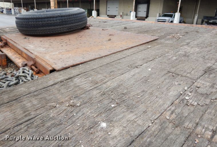 image for item DG6423 1985 Load King lowboy equipment trailer