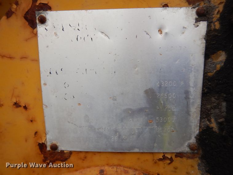 image for item DG6423 1985 Load King lowboy equipment trailer