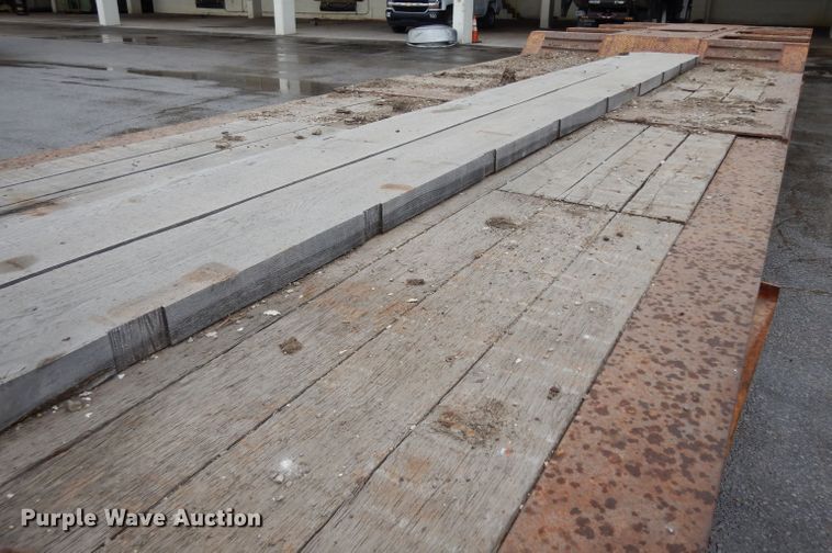 image for item DG6423 1985 Load King lowboy equipment trailer