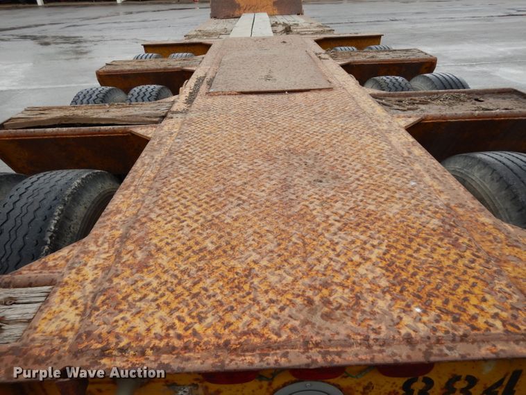 image for item DG6423 1985 Load King lowboy equipment trailer