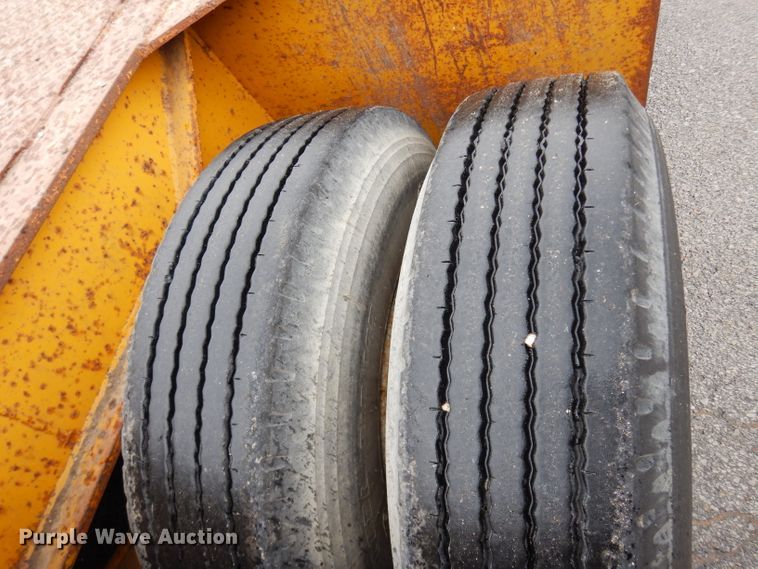 image for item DG6423 1985 Load King lowboy equipment trailer