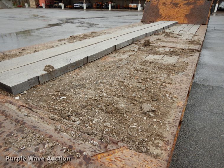 image for item DG6423 1985 Load King lowboy equipment trailer