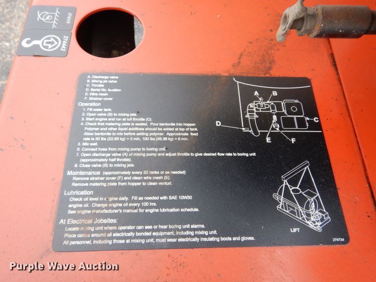 image for item DG6437 1997 Ditch Witch JT920  directional boring unit