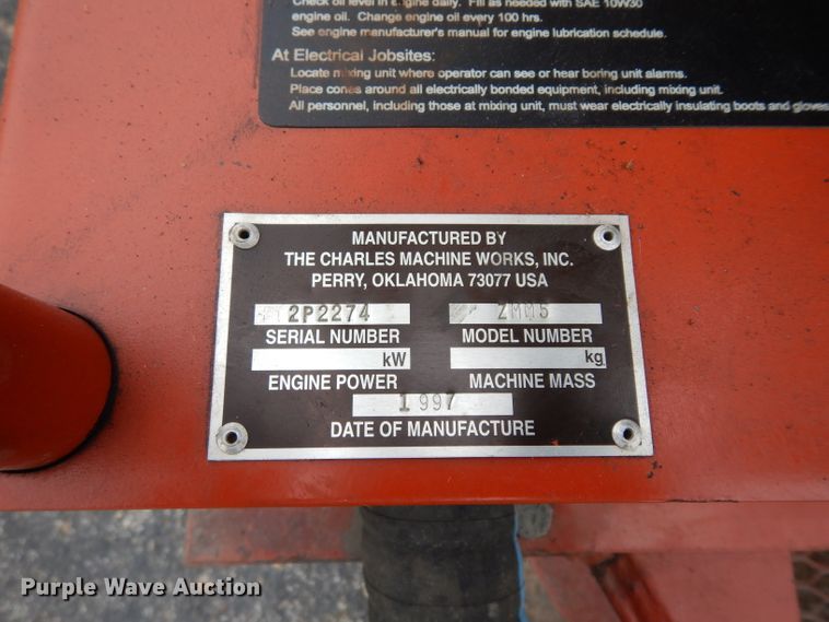 image for item DG6437 1997 Ditch Witch JT920  directional boring unit