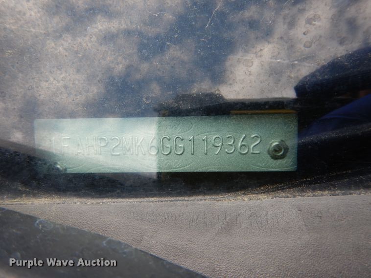 image for item DG6479 2016 Ford Taurus Police