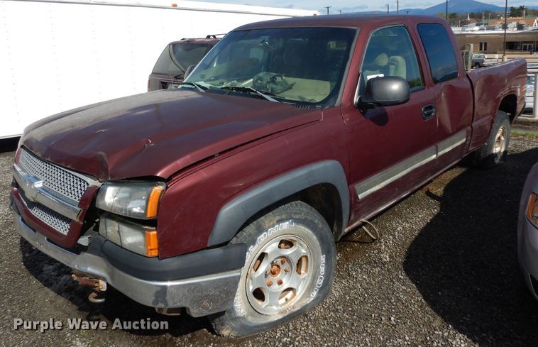image for item DH2421 2003 Chevrolet Silverado 1500  Ext. Cab pickup truck