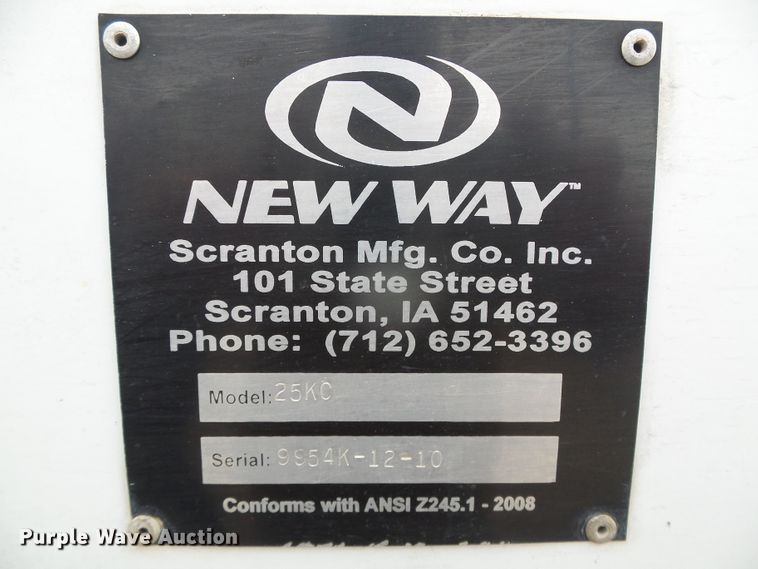 image for item DH4855 New-way 25KC refuse bed