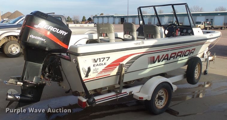image for item EF9626 1995 Warrior V177 Eagle  boat