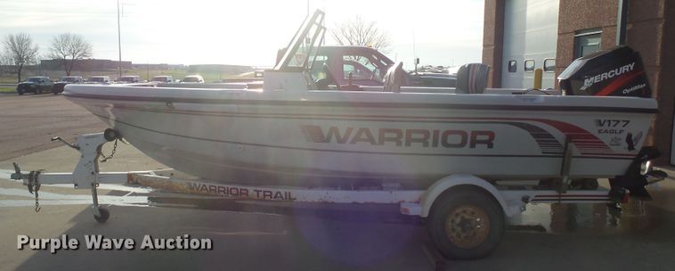 image for item EF9626 1995 Warrior V177 Eagle  boat