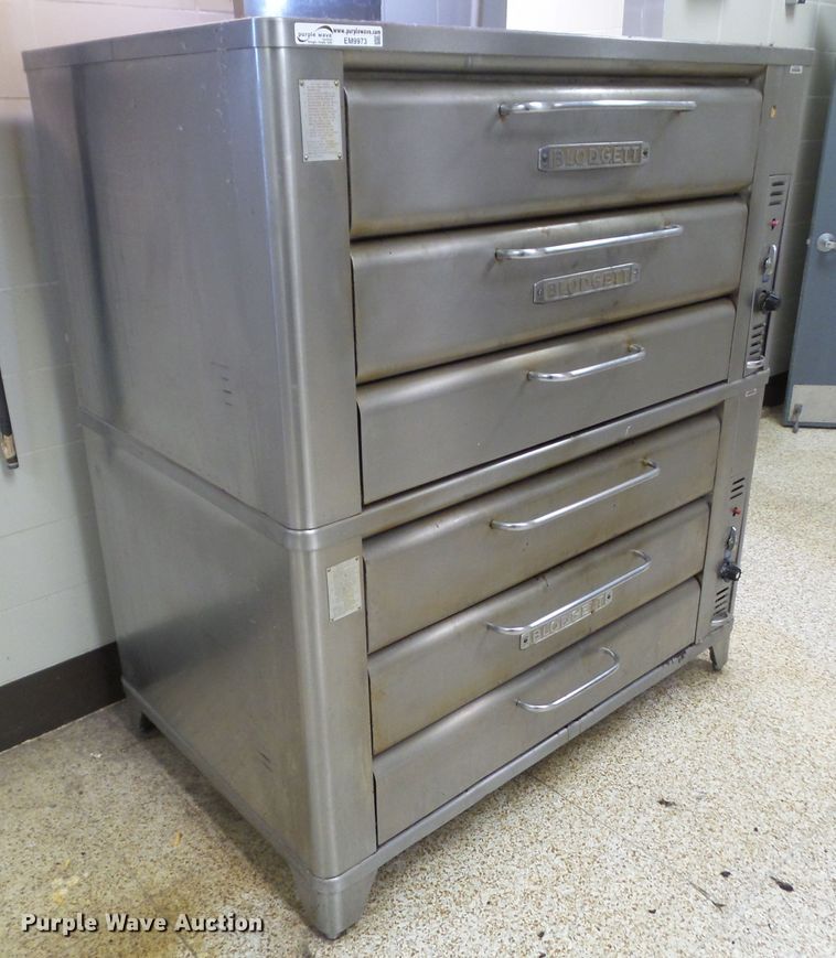 image for item EM9973 (2) Blodgett 981 deck ovens