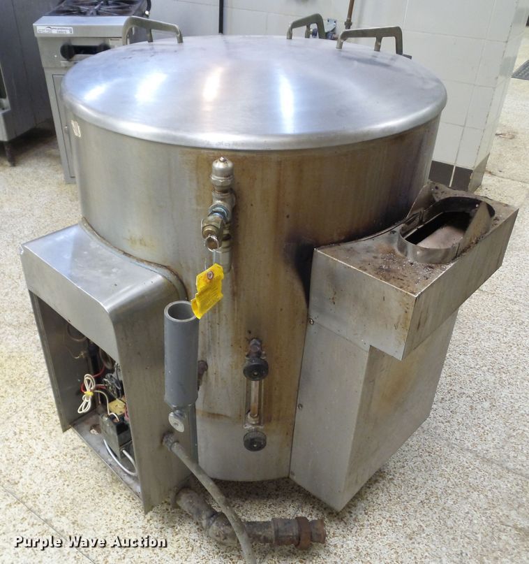 image for item EM9976 Vulcan Hart GL60E jacketed kettle