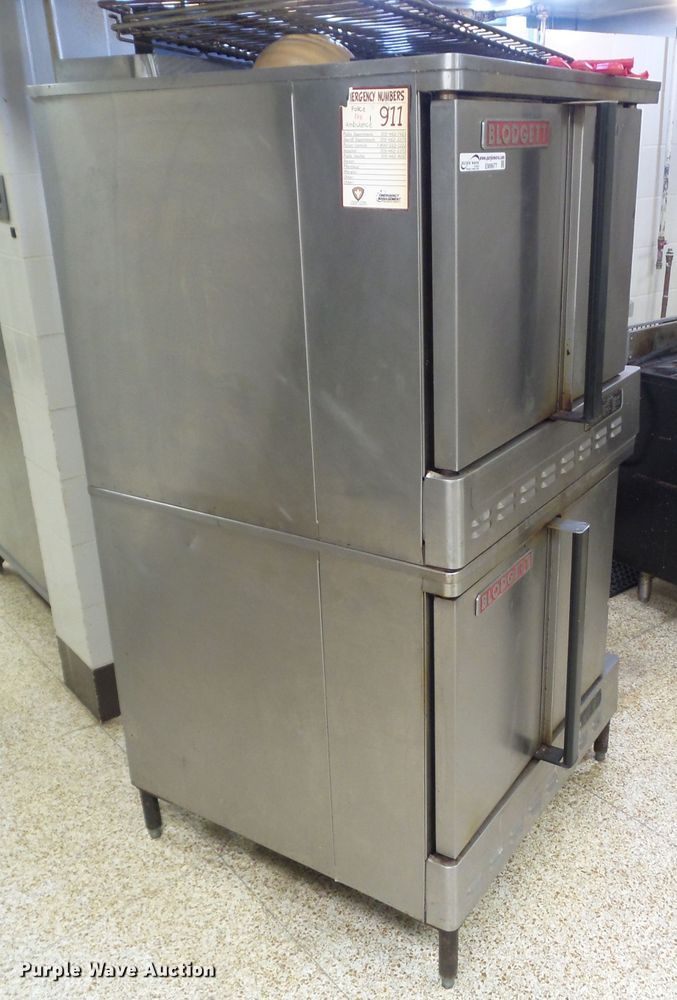 image for item EM9977 (2) Blodgett convection ovens