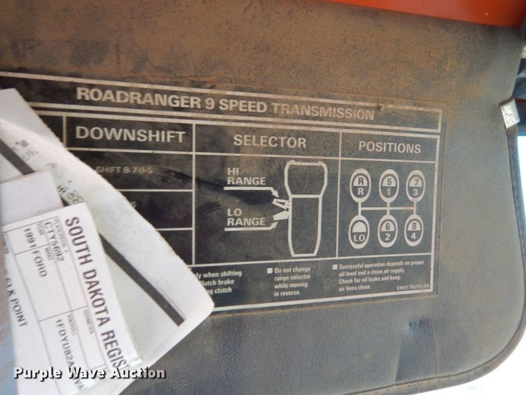 image for item FX9135 1991 Ford L8000 dump truck