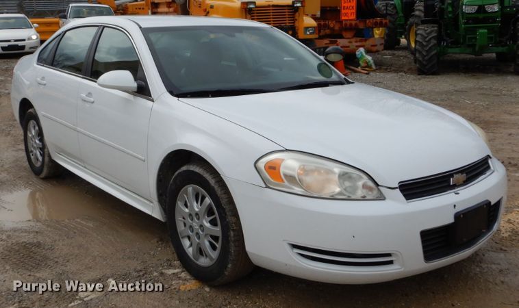 image for item GB9843 2010 Chevrolet Impala Police Cruiser