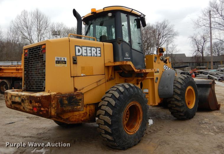 image for item GB9851 2003 John Deere 624H  wheel loader